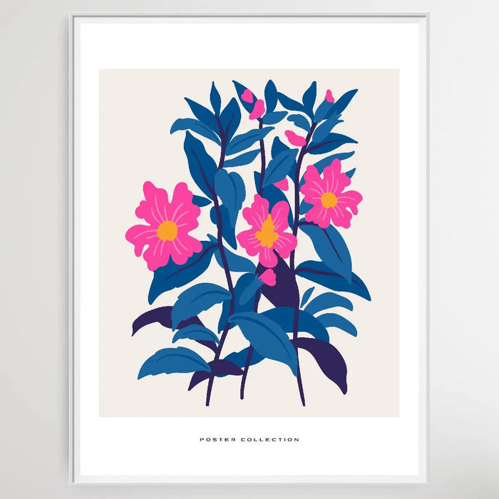 Floral Botanica Number 7 - Floral Poster Style Print Collection, Wall Art, Ozark Home 