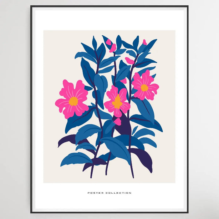 Floral Botanica Number 7 - Floral Poster Style Print Collection, Wall Art, Ozark Home 