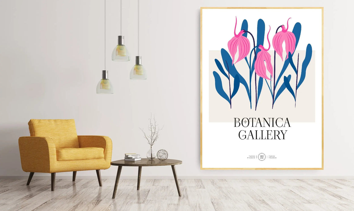 Floral Botanica Number 8 - Floral Poster Style Print Collection, Wall Art, Ozark Home 