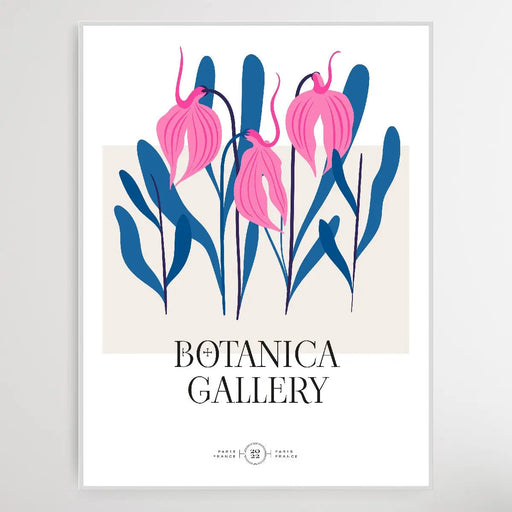 Floral Botanica Number 8 - Floral Poster Style Print Collection, Wall Art, Ozark Home 