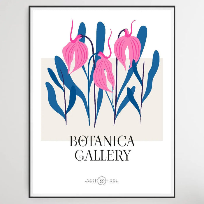 Floral Botanica Number 8 - Floral Poster Style Print Collection, Wall Art, Ozark Home 