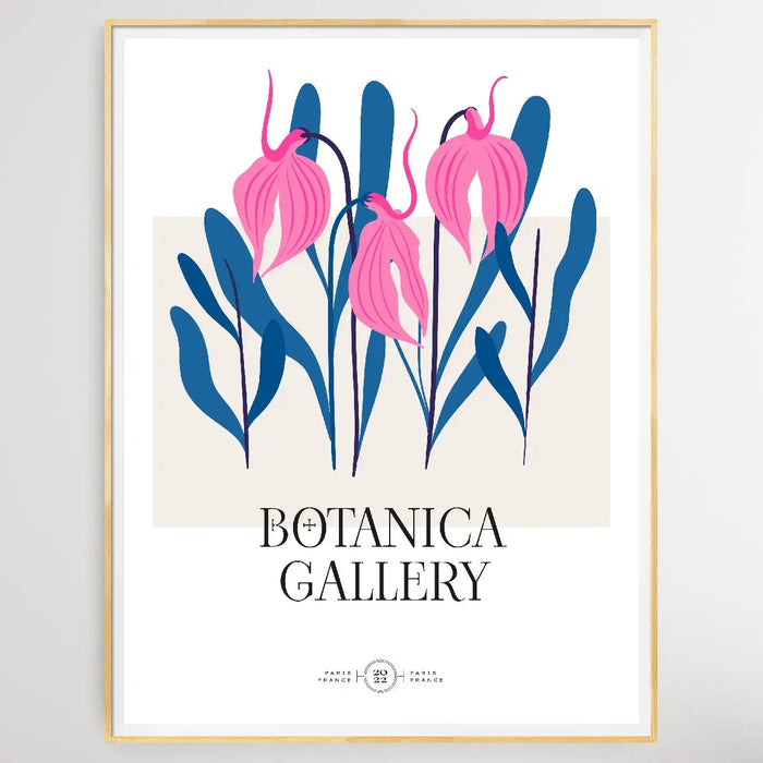 Floral Botanica Number 8 - Floral Poster Style Print Collection, Wall Art, Ozark Home 