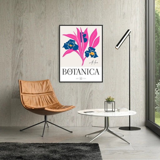 Floral Botanica Number 9 - Floral Poster Style Print Collection, Wall Art, Ozark Home 