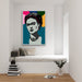 Frida Kahlo - Bold Colourful Graphic Wall Art Print Canvas, Wall Art, Ozark Home 