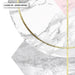 Geometric Marble Shapes III - Art Print - Ozark Home
