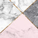 Geometric Marble Slices III - Art Print - Ozark Home