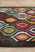 Gocek Multicoloured Swirl Pattern Contemporary Runner Rug, Rugs, Ozark Home 