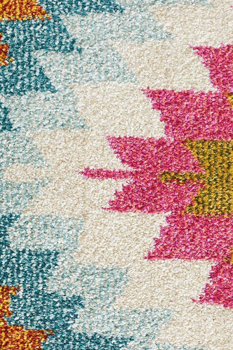 Gocek Multicoloured Aura Pattern Contemporary Rug, Rugs, Ozark Home 