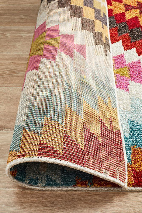 Gocek Multicoloured Aura Pattern Contemporary Rug, Rugs, Ozark Home 