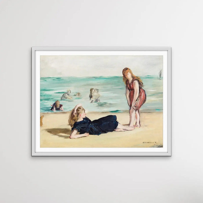 Girls on the Beach 1868 by Edouard Manet