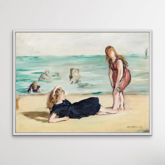 Girls on the Beach 1868 by Edouard Manet