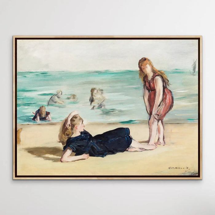 Girls on the Beach 1868 by Edouard Manet