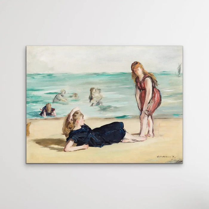 Girls on the Beach 1868 by Edouard Manet