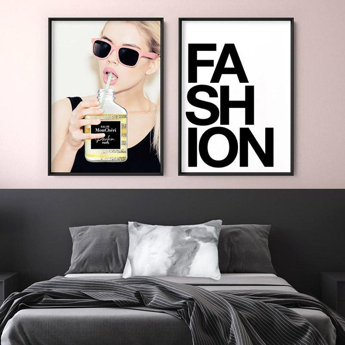 Take a Sip of Parfum - Art Print - Ozark Home