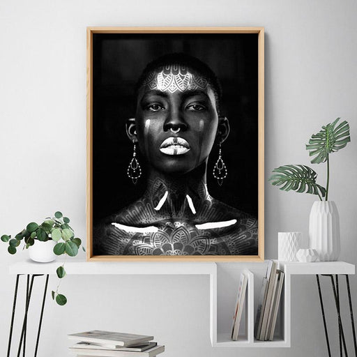 Tribal African Queen - Art Print - Ozark Home