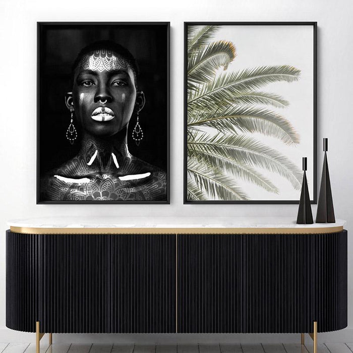 Tribal African Queen - Art Print - Ozark Home