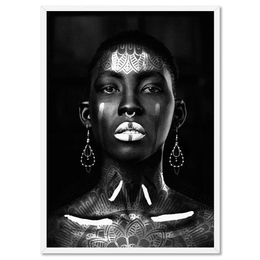 Tribal African Queen - Art Print - Ozark Home