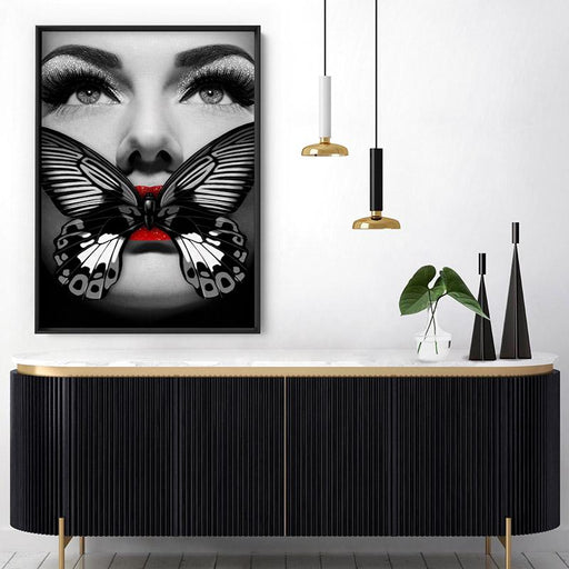 Butterfly Lips - Art Print - Ozark Home