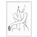 Naked Nude Line Drawing III - Art Print - Ozark Home