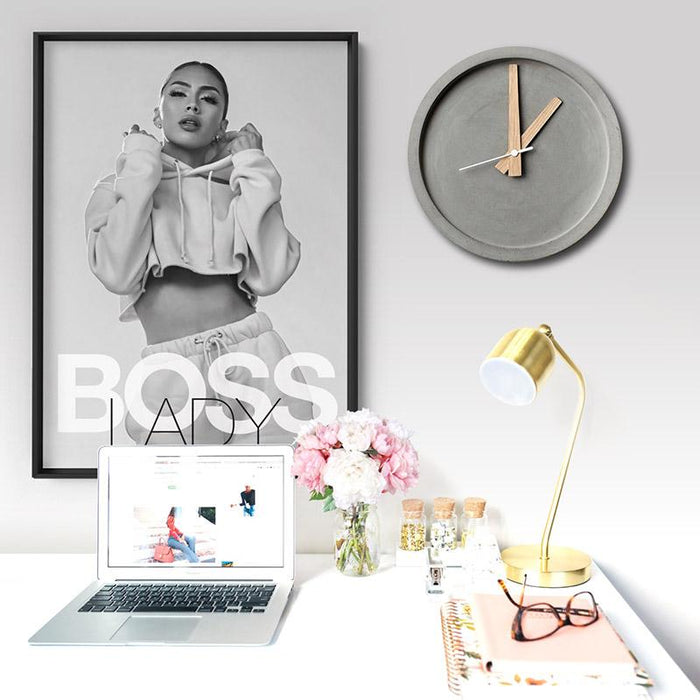 BOSS Lady Black and White II - Art Print, Wall Art, Ozark Home 