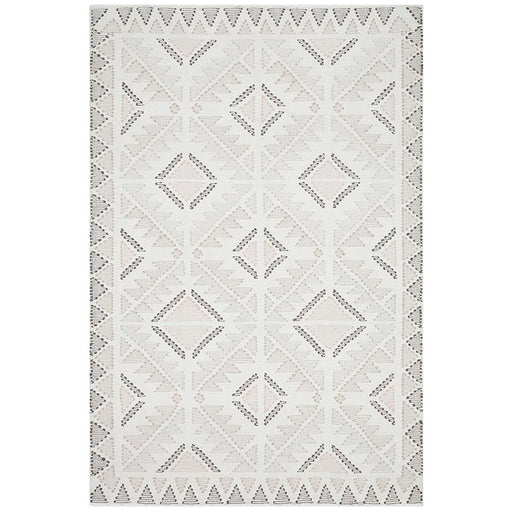 Halol Peach Bohemian Diamond Contemporary Rug, Rugs, Ozark Home 