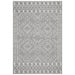 Halol Grey Bohemian Geometric Shape Contemporary Wool Rug, Rugs, Ozark Home 