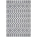 Halol Rustic Blue Bohemian Lattice Contemporary Wool Rug, Rugs, Ozark Home 