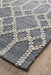 Halol Rustic Blue Bohemian Lattice Contemporary Wool Rug, Rugs, Ozark Home 