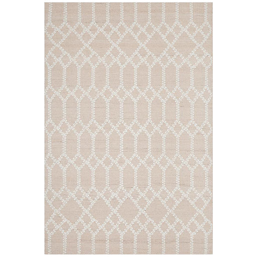 Halol Nude Bohemian Lattice Contemporary Wool Rug, Rugs, Ozark Home 