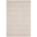 Halol Nude Bohemian Lattice Contemporary Wool Rug, Rugs, Ozark Home 