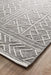 Halol Grey Bohemian Cross Contemporary Wool Rug, Rugs, Ozark Home 