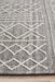 Halol Grey Bohemian Cross Contemporary Wool Rug, Rugs, Ozark Home 