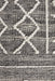 Halol Grey Bohemian Cross Contemporary Wool Rug, Rugs, Ozark Home 