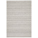 Halol Natural Bohemian Cross Contemporary Wool Rug, Rugs, Ozark Home 