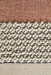 Halol Peach Bohemian Border Pattern Contemporary Rug, Rugs, Ozark Home 