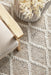 Hampi Natural & White Diamond Lattice Wool Contemporary Rug, Rugs, Ozark Home 