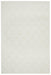 Hampi White Diamond Lattice Wool Contemporary Rug, Rugs, Ozark Home 