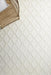 Hampi White Diamond Lattice Wool Contemporary Rug, Rugs, Ozark Home 