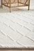 Hampi White Diamond Lattice Wool Contemporary Rug, Rugs, Ozark Home 