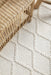 Hampi White Diamond Lattice Wool Contemporary Rug, Rugs, Ozark Home 