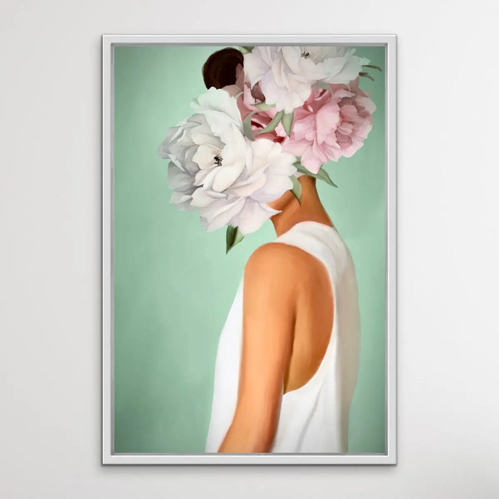 Her Secret Life Print Two - Women With Flowers Artwork Series, Wall Art, Ozark Home 