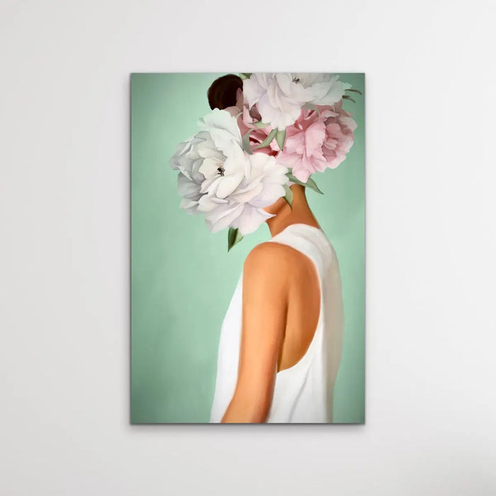 Her Secret Life Print Two - Women With Flowers Artwork Series, Wall Art, Ozark Home 