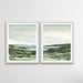 Hillside - Two Piece Landscape Print Set, Wall Art, Ozark Home 