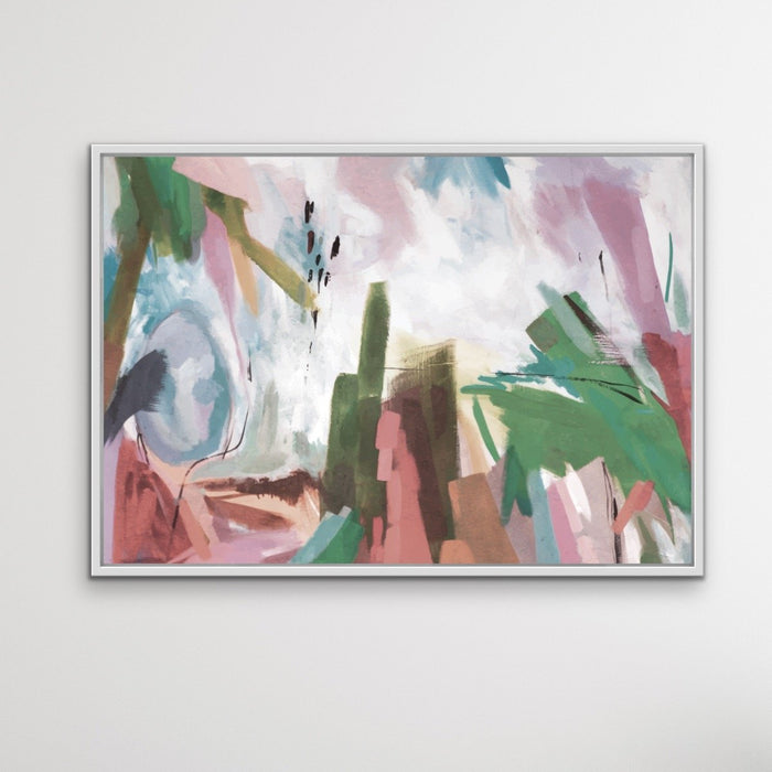 Holiday - Original Abstract Nature Painting Stretched Canvas Wall Art Print, Wall Art, Ozark Home 