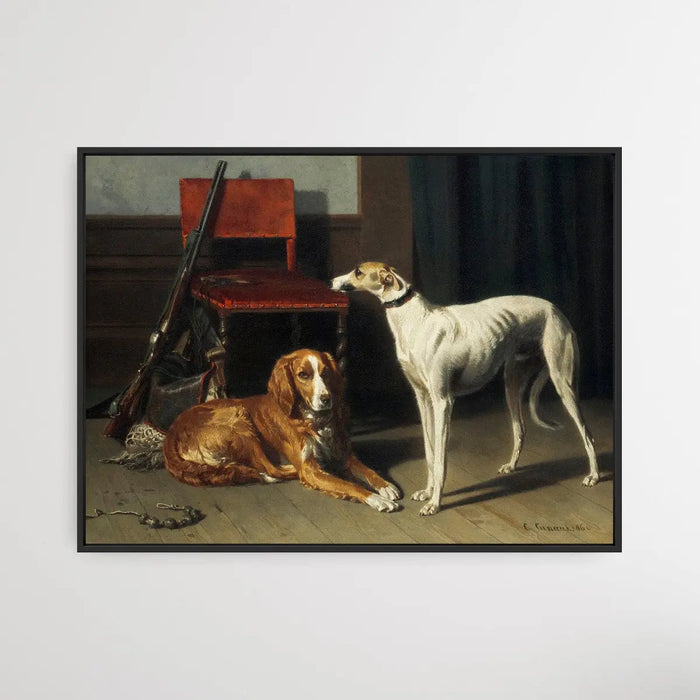 Hunting Companions (1860) by Conradijn Cunaeus, Wall Art, Ozark Home 