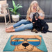 Cool Dog PVC Backed Doormat, 45x75cm - Ozark Home