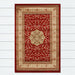 Inkaya Red & Gold Floral Medallion Vintage Rug, Rugs, Ozark Home 