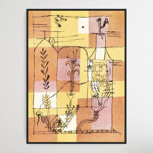 In the Spirit of Hoffmann (1921) by Paul Klee, Wall Art, Ozark Home 