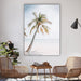 Island Dreams - Tropical Beach Palm Tree Art Print Canvas Wall Art, Wall Art, Ozark Home 