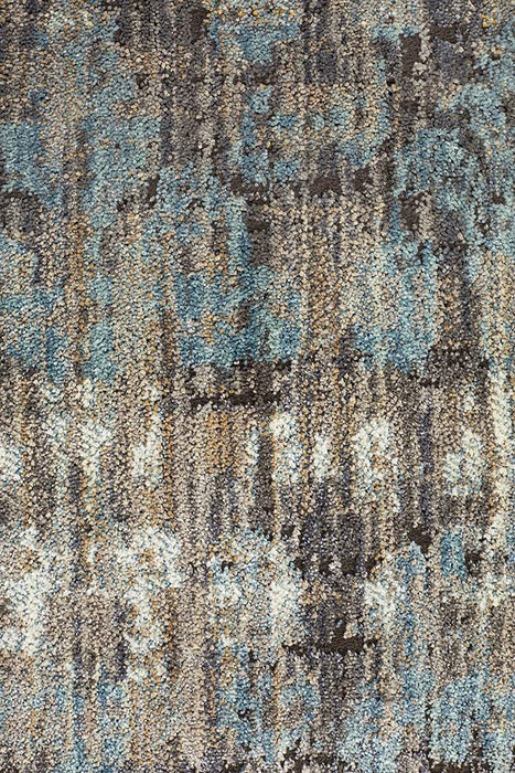 Juhayna Blue & Grey Faded Transitional Contemporary Rug, Rugs, Ozark Home 